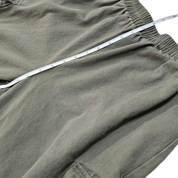 PrettyLittleThing Khaki Wide Leg Cargo Pants - Picture 8 of 9